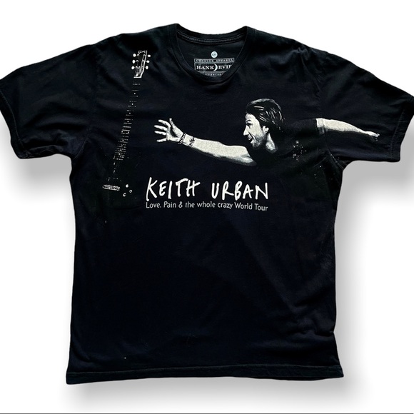 XX-Large Vintage Keith Urban 2007 World Tour Shirt - Picture 1 of 5
